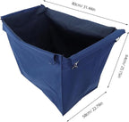 Commercial Laundry Cart Replacement Liner Bag Laundry Basket Replacement Liner Oxford Cloth Bag Waterproof Storage Bag Removable Liner Bag for Laundry, Hotel, Cleaning Car(Blue)