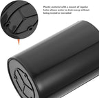 UPKOCH Black Kitchen Utensil Holder Countertop Organizer Compact Storage Tube for Flatware and Cutlery Kitchen Caddy for Utensils
