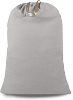 Heavy Duty Laundry Bag with Drawstring and Handle, Extra Large Travel Dirty Clothes Bag for Laundromat and Household, Durable Rip-Stop Laundry Hamper Liner, 28 x 40 Inch, Gray