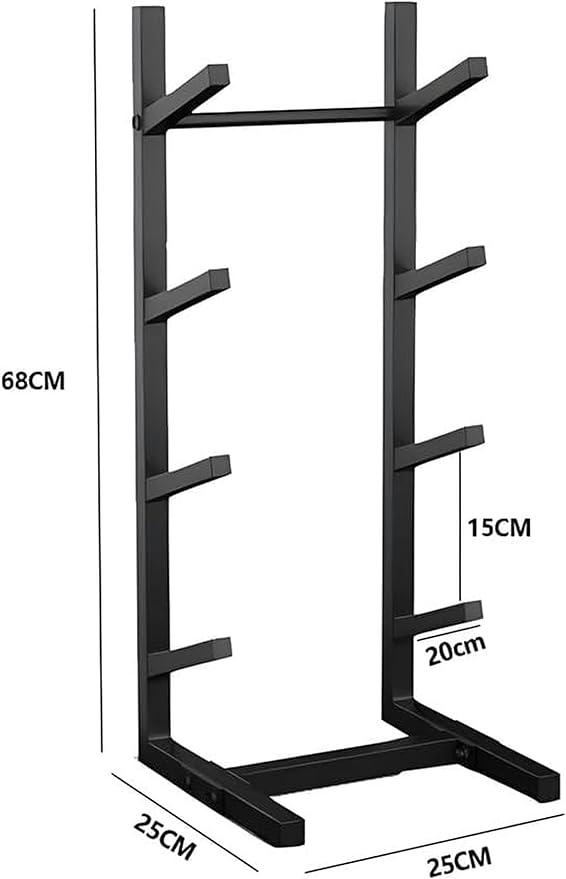 Heavy-Duty Metal Snowboard & Ski Storage Rack | Freestanding Display for Skateboards & Scooters | Durable Organizer for Home, Garage, and Outdoor Gear