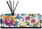Small Bathroom Baskets for Toilet,Foldable Toilet Paper Tank Basket Organizer for Towels Storage Decorative Open Storage Bins for Home,Closet,Containers,Cabinet（Beautiful Flower ）