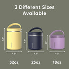 Hydrapeak 32oz Stainless Steel Vacuum Insulated Food Jar | for Hot Food and Cold Food, Wide Mouth Leak-Proof Soup for Adults, 10 Hours Hot and 16 Hours Cold (Camo) (Pack of 2)