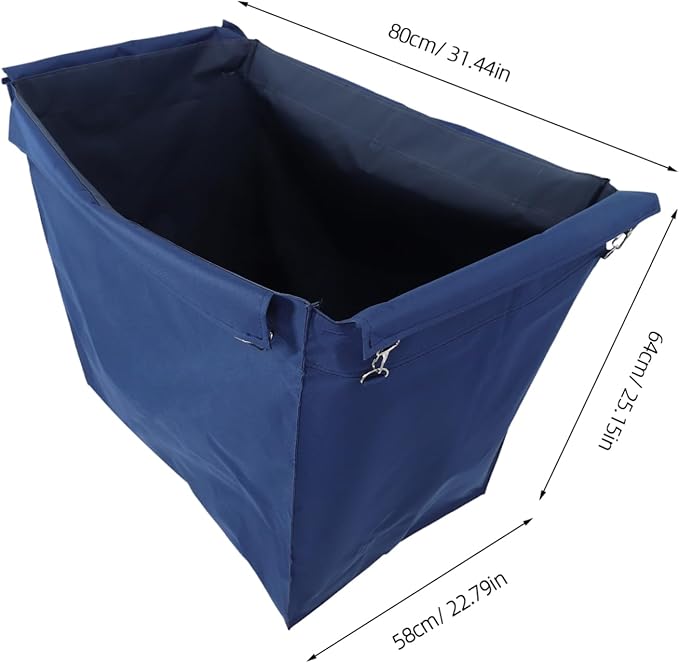 Cabilock Laundry Storage Organizer Bag Oxford Cloth Cart Replacement Bag Laundry Organizer Replacement