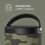 Hydrapeak 32oz Stainless Steel Vacuum Insulated Food Jar | for Hot Food and Cold Food, Wide Mouth Leak-Proof Soup for Adults, 10 Hours Hot and 16 Hours Cold (Camo) (Pack of 2)
