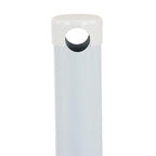 Household Essentials Mega Outdoor Clothesline Single T-Post, White