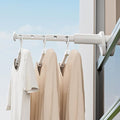 Travel Drying Rack for Clothes - Portable Hanging Rack Over The Door with Retractable Rod - Mini Size for Cruise, RV, Dorm, Apartment, Hotel Laundry