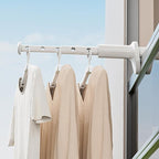 Travel Drying Rack for Clothes - Portable Hanging Rack Over The Door with Retractable Rod - Mini Size for Cruise, RV, Dorm, Apartment, Hotel Laundry
