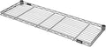 Quantum 1236RCSGY Wire Shelf, 36"W x 12"D, Carbon Steel, Epoxy Coated, Gray, NSF