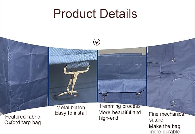 Laundry basket liner, Laundry cart liner bag,400L Rectangular Commercial Cart Replacement Liner Bags, For Rolling Basket, Hotel(A)