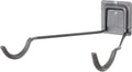 Delta Cycle 2 Bike Rack Garage - Foldable Bicycle Wall Mount Hanger with Storage Shelf Holds Up to 65 lbs