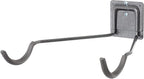 Delta Cycle 2 Bike Rack Garage - Foldable Bicycle Wall Mount Hanger with Storage Shelf Holds Up to 65 lbs