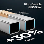 Quictent Heavy Duty 12x21 FT Vertical Roof Metal Carport, Pre-Drilled All Weather Car Shelter for Boat, Vehicles & Farm Equipment