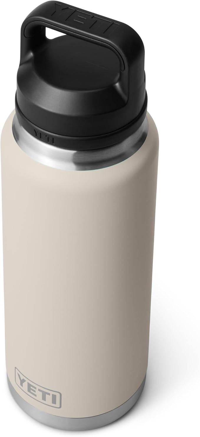 YETI Rambler 36 oz Bottle, Vacuum Insulated, Leakproof, Stainless Steel with Chug Cap | Vacuum Insulated, Leakproof, with Chug Cap