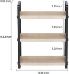 Bathroom Counter Organizer,Bathroom Countertop Organizer,Counter Shelf,Countertop Storage,Organization and Storage,Makeup Shelf,Sink Caddy(Burlywood 3 Tier)