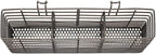 SANNO Stainless Steel Utensil Drying Rack Silverware Holder for Dish Rack, Hanging Cutlery Utensil Holder Silverware Organizer Stainless Steel Rack with Hooks