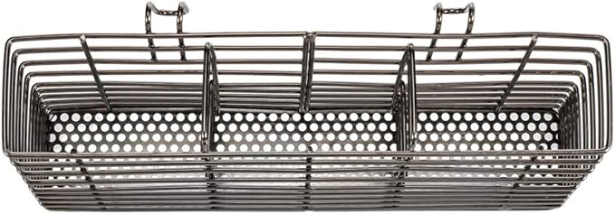 SANNO Stainless Steel Utensil Drying Rack Silverware Holder for Dish Rack, Hanging Cutlery Utensil Holder Silverware Organizer Stainless Steel Rack with Hooks
