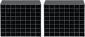 2-Pack Paint Organizer Storage Rack, 64-Slot Wall Mounted Spray Paint Can Holder, Painting Bottle Organizer Rack Stand, for Art Studio, Garage, Workshop, Artists, Crafters
