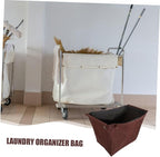 VOSAREA Multi-Purpose Laundry Cart Bag Waterproof Oxford Linen Storage Bag for Commercial Cleaning