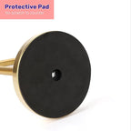 Gold Hand Towel Holder Stand for Bathroom Vanity Countertop SUS304 Stainless Steel T-Shape Free Standing Towel Rack Stand Towel Bar for Bathroom Kitchen