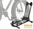 BikeHand Bicycle Floor Parking Rack Stand - for Mountain MTB & Road Bikes Indoor Outdoor Garage Storage - Fat Bike