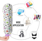 Dog Pattern Grocery Bags Holder & Organizer - Wall Mount Plastic Bags Storage Dispensers - Perfect For Shopping, Kitchen, Home & Gifts