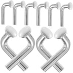 175pcs Heavy Duty Pallet Rack Drop Safety Pin Bolt Clips for Warehouse Storage Racking Accessories Easy Installation Fit for Various Shelving Units