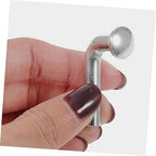 Heavy Duty J Bolt Safety Pin 6mm Universal Pallet Rack Drop Pin for Warehouse Shelving Pack of 50 Galvanized Steel 90-Degree Bend