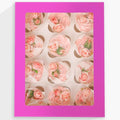 Bakepacker 12 Cupcake Containers 10-Packs Roland Cupcake Box Cupcakes Carrier, 12 Cupcake Boxes with Window 13"x10"x3.5"（Auto-pop up）