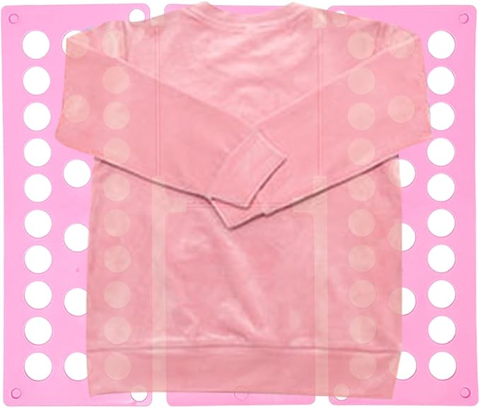 2 Pack Shirt Folding Board Adult ABS T Shirt Folder Clothes Folding Board Laundry Folder Boards Fast Foldable Laundry Organizer Liner Sorter Fold Helper For Adults Children Travel Home Dorm