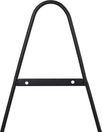 Milltown Merchants™ Metal Display Stand - Free Standing or Wall Mounted Decorative Plate Holder - Versatile Plate Hanger Stand - Black Metal Plate Stand - (1 Pack, X-Large)