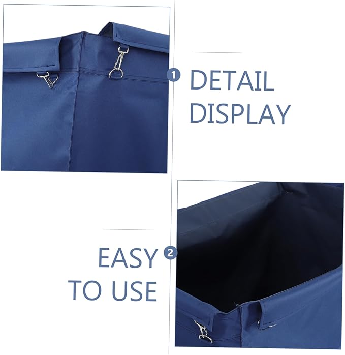 Removable Laundry Cart Liner Oxford Cloth Replacement Bag for Housekeeping and Hotel Use Storage for Cleaning Carts and Organizing