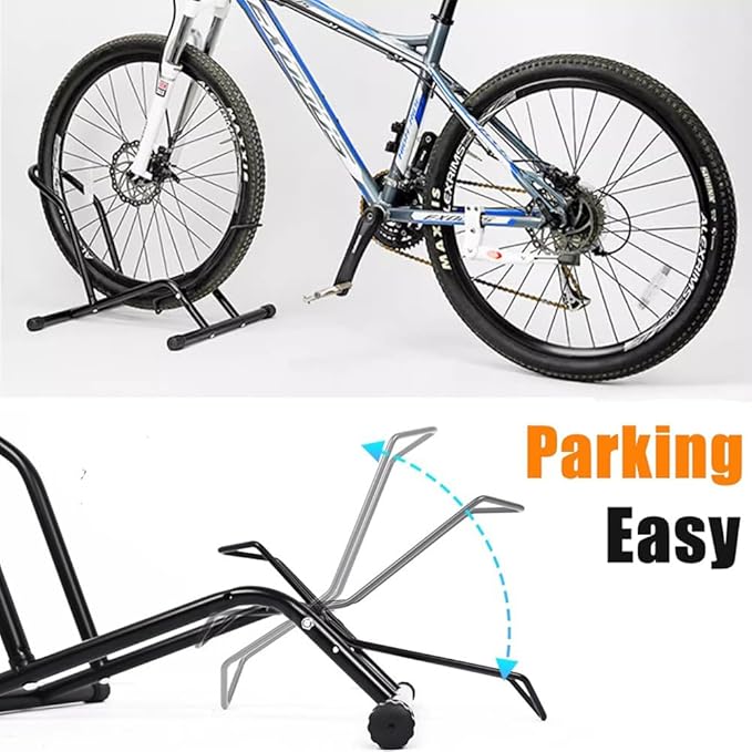 Bicycle Parking Racks, Portable Mountain Bike Ground Parking Racks, Road Bike Racks Display Racks, E-Bike Parking Racks