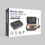 Bento Box Adult Lunch Box Kids,Lunch Containers for Adults/Kids/Toddler,5 Compartments Bento Lunch Box with Sauce Vontainers,Microwave & Dishwasher & Freezer Safe,BPA-Free (Dark Gray)