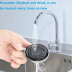 Suction Cup Shower Caddy, Shower Shelf Soap Dish with Hooks for Razor, Sponge, Rust Proof 304 Stainless Steel, Silver