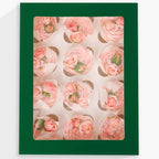 Bakepacker 12 Cupcake Containers 10-Packs Forest Green Cupcake Box Cupcakes Carrier, 12 Cupcake Boxes with Window 13"x10"x3.5"（Auto-pop up）