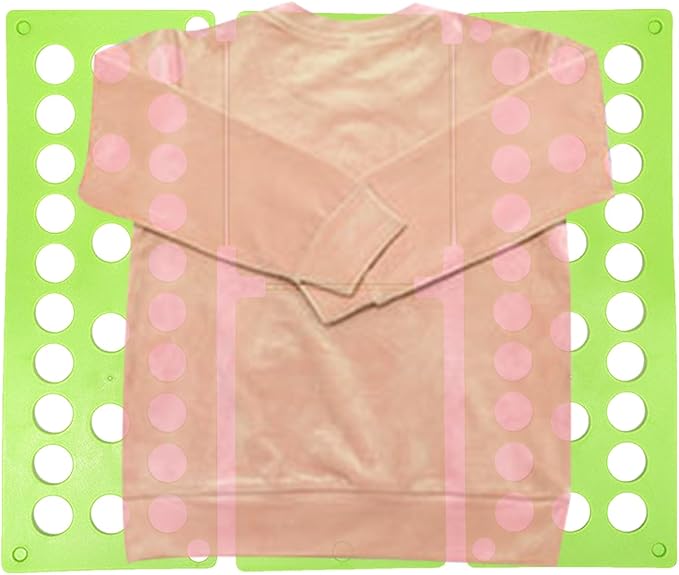 2 Pack Shirt Folding Board Adult ABS T Shirt Folder Clothes Folding Board Laundry Folder Boards Fast Foldable Laundry Organizer Liner Sorter Fold Helper For Adults Children Travel Home Dorm