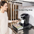 SICHEER K Cup Organization Storage Drawer Maker K Cup Holder Coffee Pod Organizer Stand Tray Counter Rack Countertop Maker Stand Capsules Compatible with Keurig Accessories Holds 36 Pods