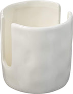 Mud Pie Kitchen Dish Sponge Holder Caddy, Off White