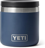 YETI Rambler 8 oz Food Jar, Vacuum Insulated, Stainless Steel, With Airtight Lid, Navy