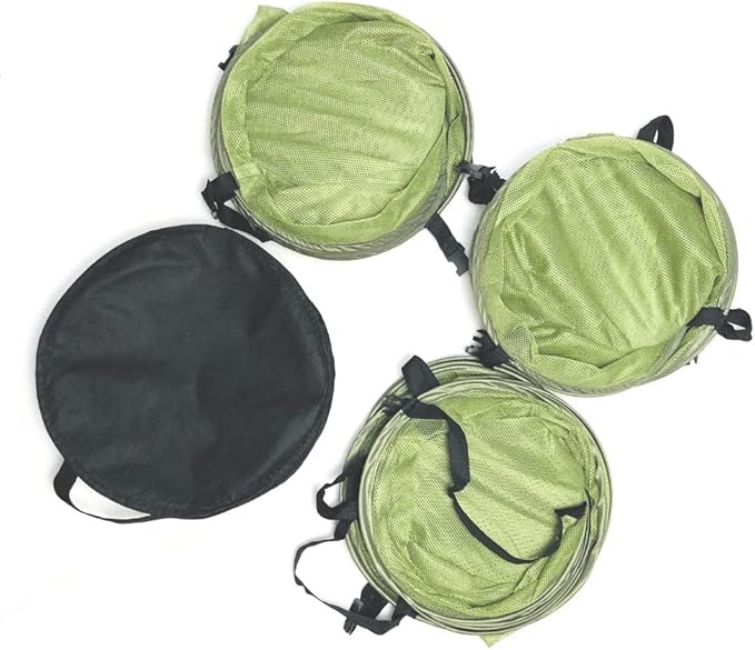 HORTIPOTS Herb Drying Rack Collapsible 2.5 ft Hanging Dry Net Rack for Hydroponic Herb Pot Vegetable Fruit Flower or Clothes Laundry