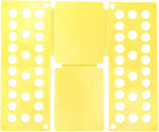 2 Pack Shirt Folding Board Adult ABS T Shirt Folder Clothes Folding Board Laundry Folder Boards Fast Foldable Laundry Organizer Liner Sorter Fold Helper For Adults Children Travel Home Dorm