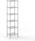 18" Deep x 24" Wide x 96" Height Wire Shelving Kit | 6-Tier | NSF Commercial Storage Rack Unit