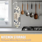 Cat Plastic Bag Holder, Wall Mount Grocery Bag Holder, Plastic Storage bag, Pull Rope Free Adjustment, Plastic Bag Holders for Grocery Bags, Plastic Bag Dispenser for Home Kitchen Travelling