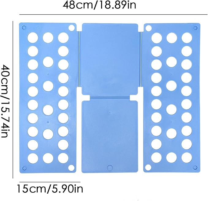 2 Pack Shirt Folding Board Adult ABS T Shirt Folder Clothes Folding Board Laundry Folder Boards Fast Foldable Laundry Organizer Liner Sorter Fold Helper For Adults Children Travel Home Dorm