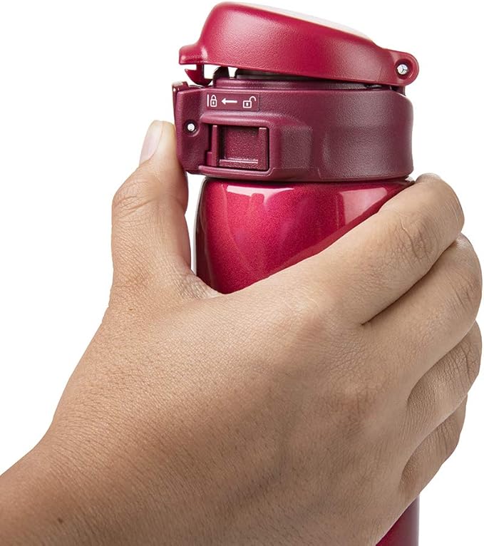Zojirushi SM-SE36RZ Stainless Steel Vacuum Insulated Mug, 12-Ounce, Garnet Red