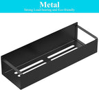 Metal Magnetic Water Bottle Holder for Refrigerator, Cup Holder Organizer for Stanley and Tumbler for Kitchen, 4 Pack, Jet Black
