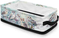 Small Storage Bins Multi-purpose Bathroom Organizer Basket Collapsible Toilet Paper Basket Space-saving Lightweight Fabric Home Storage Containers Basket, Owl Flower