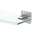Gatco 5626 Mode Glass Shelf, Satin Nickel