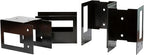 Rutland Stack N Store Corner Brackets for Building Storage Racks, Set of 4