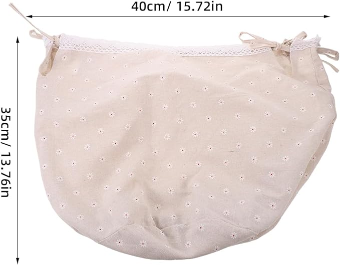 LOGOFUN Removable Laundry Basket Liner Washable Cloth Insert Replacement Cover for Home Parties and Seasonal Decoration